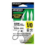 Owner SSW Cutting Point Hooks Black