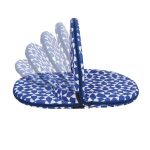 Coconut Grove Disc Chair Blue Mosaic - Image 3