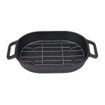 Campfire Cast Iron Oval Camp Oven 2 Piece Set Black - Image 10