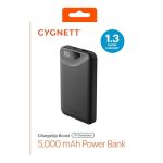 Cygnett ChargeUp Boost Gen3 5,000mAH Power Bank Black 5K