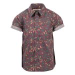 Trip In A Van Kids Pattern Shirt Abstract Leaves Aop - Image 7