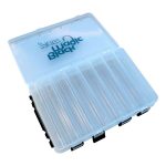 Black Magic Double Sided Lure/Squid Jig Box Clear - Image 3