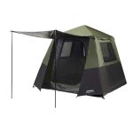 Spinifex Mawson Eclipse™ 4 Person Tent Dark Green & Black - Image 9