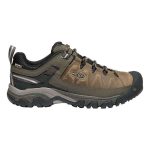 Keen Men's Targhee III Waterproof Low Hiking Shoes Bungee Cord & Black