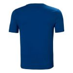 Helly Hansen Men's F2F Organic Cotton Tee Deep Fjord - Image 3