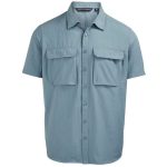 Mountain Designs Men's Ormiston II Short Sleeve Shirt Blue