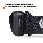 Black Diamond Astro 300 Lumen Headlamp Graphite - Image 3