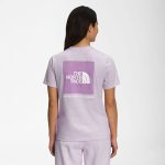 The North Face Women's Box NSE Short Sleeve Tee Lavender Fog & Lavender Fog - Image 2