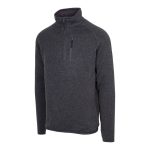 Gondwana Men's Quarter Zip Knit Fleece Top Dark Navy - Image 3