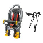 Baby Seat With Aluminium Rack Grey - Image 3