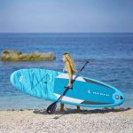Aqua Marina Vapor 10'4'' Inflatable SUP with Paddle Blue - Image 15