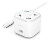 Ontekka 48W 5 Port USB-A & USB-C Charging Power Cube White