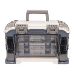 Plano 728 3600 Angled System Tackle Box Blue & Clear