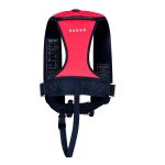 Burke Marine Adult Navigator 150N Manual Inflatable PFD Lifejacket with Harness Red & Blue - Image 6