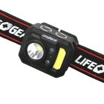 Life + Gear 375 Lumen Rechargeable Sensor Headlamp Multicoloured 375 Lumens - Image 9