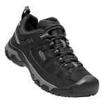 Keen Men's Targhee Exp Waterproof Low Hiking Shoes Black Steel Grey - Image 2