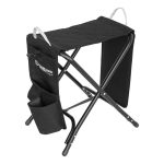 Dune 4WD Nomad Side Stool Black & Grey Marle