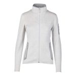 Cederberg Women's Danie Full Zip Knit Fleece Top White