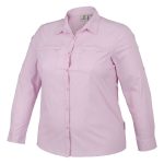 Gondwana Women's Plus Size Outdoor Adventure Shirt Pink Diamond - Image 4