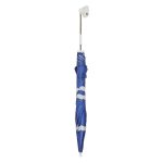 Coconut Grove Ocean Breeze Clip-on Umbrella Blue Stripe - Image 3