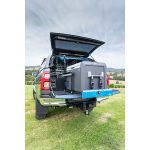 MSA 4X4 Fridge Drop Slide DS95 Black & Blue DS95