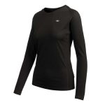 Mountain Designs Women's Merino Blend Long Sleeve Top Black - Image 3