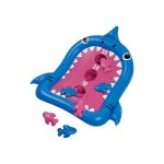 Coconut Grove Finn The Shark Inflatable Cornhole Game Blue - Image 4