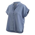 Cape Women's Elowen Short Sleeve Shirt Cornflower - Image 2
