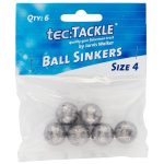 Jarvis Walker Tec Tackle Ball Sinkers Small Pack Silver - Image 6