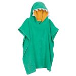 Coconut Grove Kids Hooded Towel Green