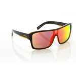 Carve Anchor Beard Iridium Sunglasses Gloss Black & Orange Iridium One Size Fits Most - Image 3