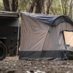 Dune 4WD 2m Awning Tent Khaki & Black 2 m - Image 2