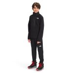 The North Face Kids' Glacier Quarter Zip Fleece Top TNF Black - Image 3