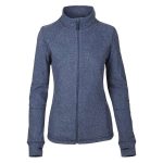 Cape Women's Storm Full Zip Fleece Jacket Navy Marle - Image 4
