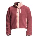 The North Face Women's Cragmont Fleece Jacket Wild Ginger & Evening Sand Pink - Image 4