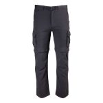 Mountain Designs Men's Larapinta Convertible Pant Black Black