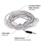 Dorcy 100 Lumens Solar String Lights Extension Multicoloured 40 Lumens - Image 4