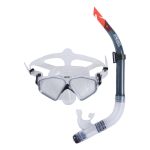 Fuel Snorkel Set 2 Piece Adult Black Transparent Black