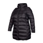 Cape Women's Travel-Lite Long Line Hooded Plus Size Puffer Jacket Black - Image 3