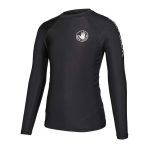 Body Glove Youth Core Brand Rash Vest Black - Image 3