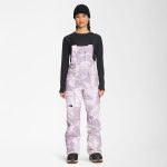 The North Face Women's Freedom Bib Lav Fog Tonal Mountainscape Print