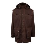Gondwana Men's Outback Oilskin Jacket Dark Olive