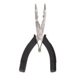 Penn Saltwater 6'' Bent Nose Pliers Grey 6 in