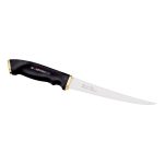 Marttiini German Silver Cord Fillet Knife Black 6 in