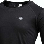 Mountain Designs Kids' Merino Blend Long Sleeve Top Black - Image 2