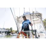 Nomad Design GT Hookup Underwater Collared Fishing Shirt Blue - Image 3