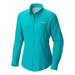 Columbia Women's Tamiami II Long Sleeve Shirt Ocean Teal