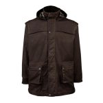 Gondwana Men's Plus Size Outback Oilskin Jacket Dark Olive