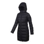 Cape Women's Travel-Lite Long Line Hooded Puffer Jacket Black - Image 5