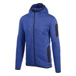 Cederberg Men's Mistral Hooded Zipped Fleece Jacket Blue - Image 3